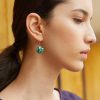 Jewellery Design Plümo | Turquoise Cluster Earrings