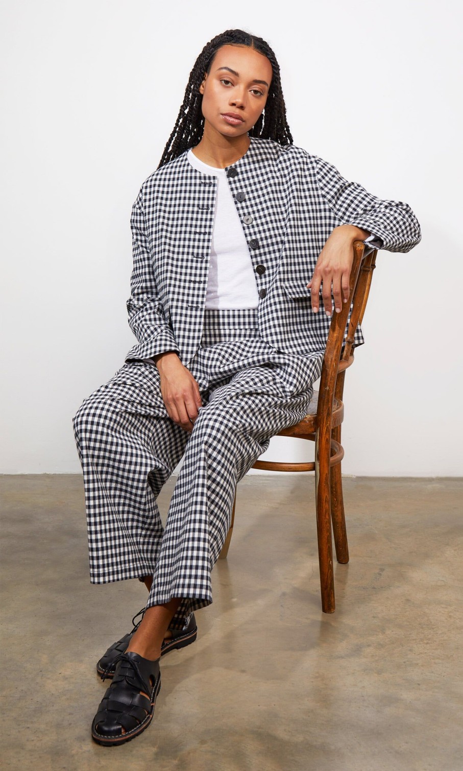 Fashion Plümo Studio | Agnes Gingham Jacket