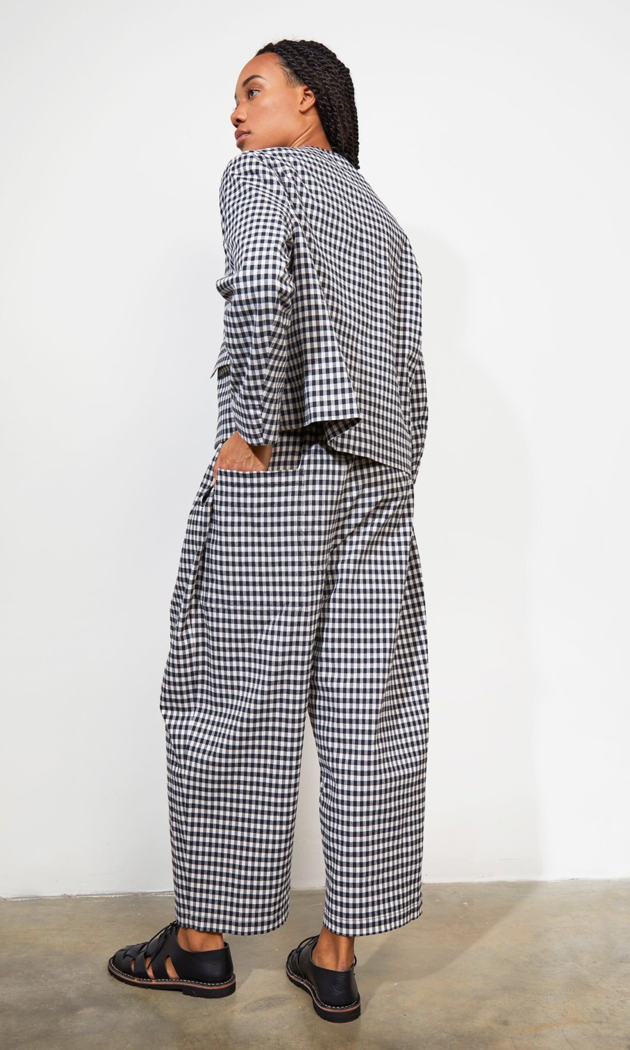 Fashion Plümo Studio | Agnes Gingham Jacket