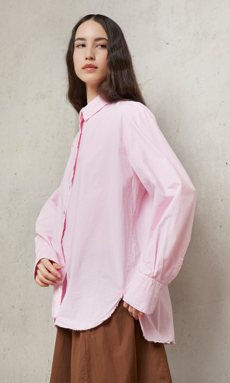 Fashion Hannoh Wessel | Oversized Pink Shirt