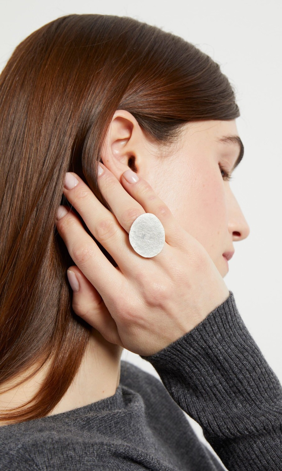 Jewellery Design Plümo | Eco Silver Pebble Ring