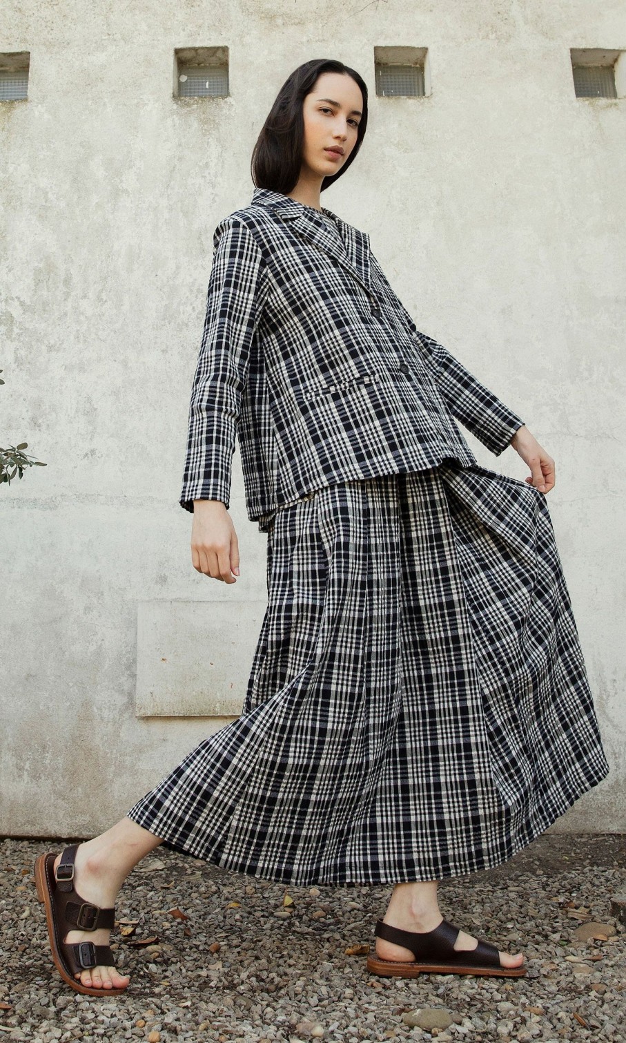 Fashion Neirami | Corta Check Jacket