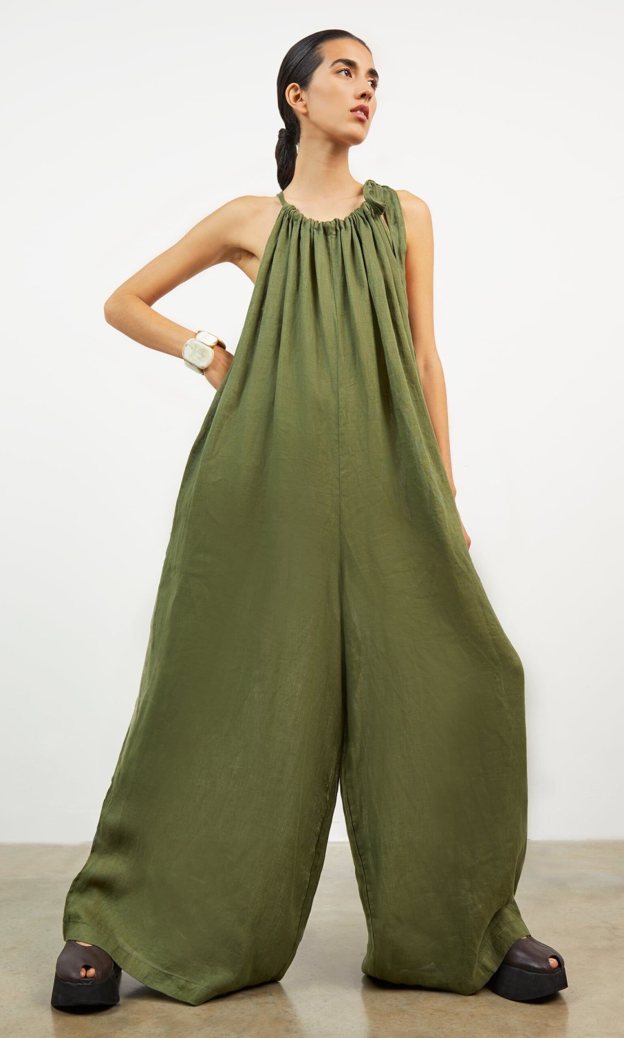 Fashion Plümo | Olive Jumpsuit