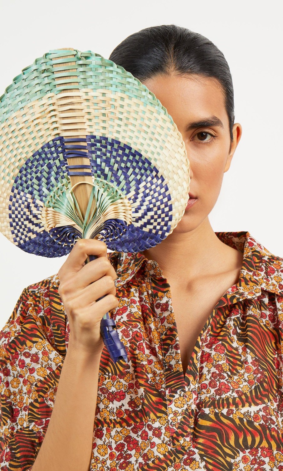 Accessories Plümo | Aqua Hand Fan