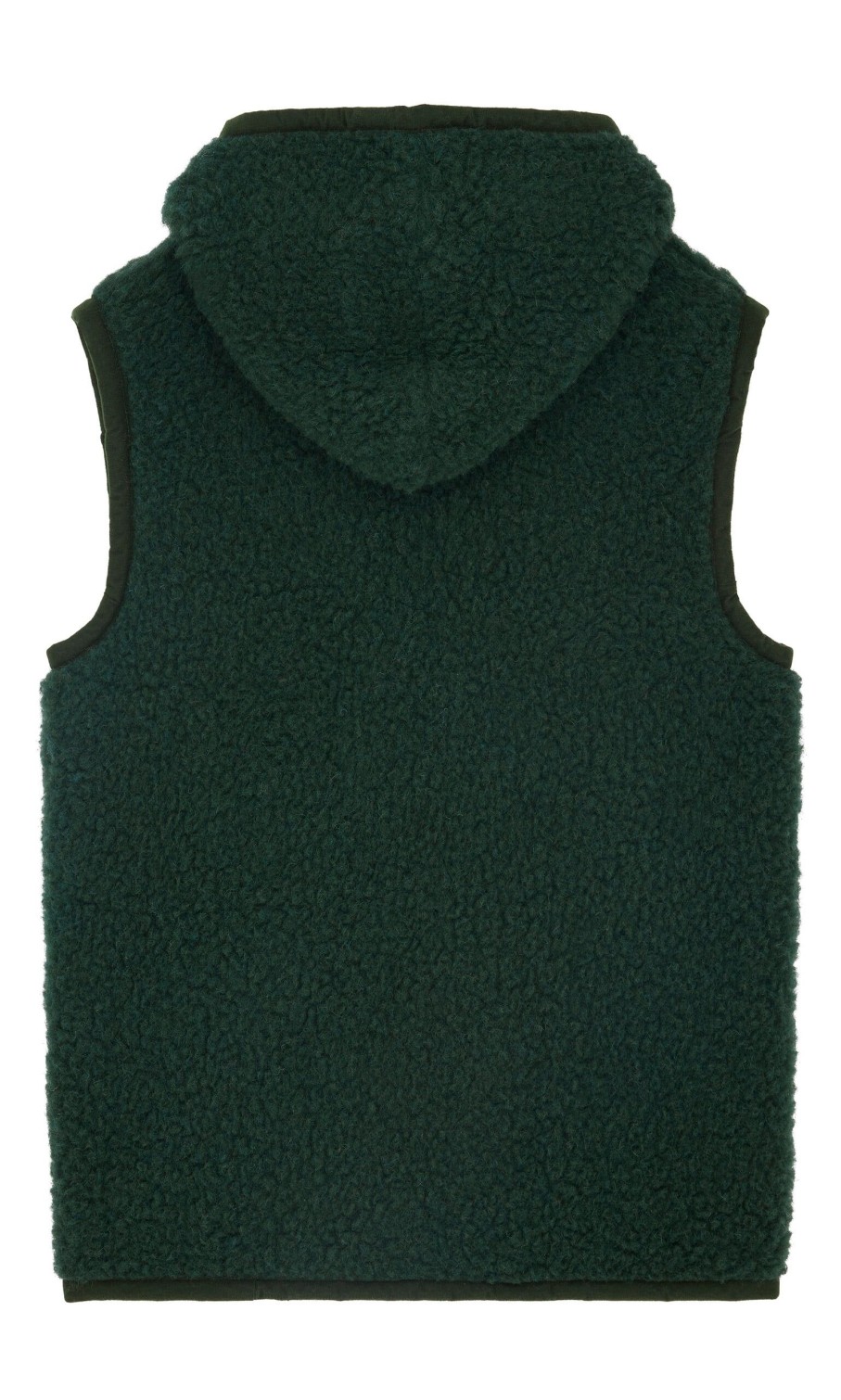 Fashion Plümo | Wool Gilet - Bottle Green * Uusighame