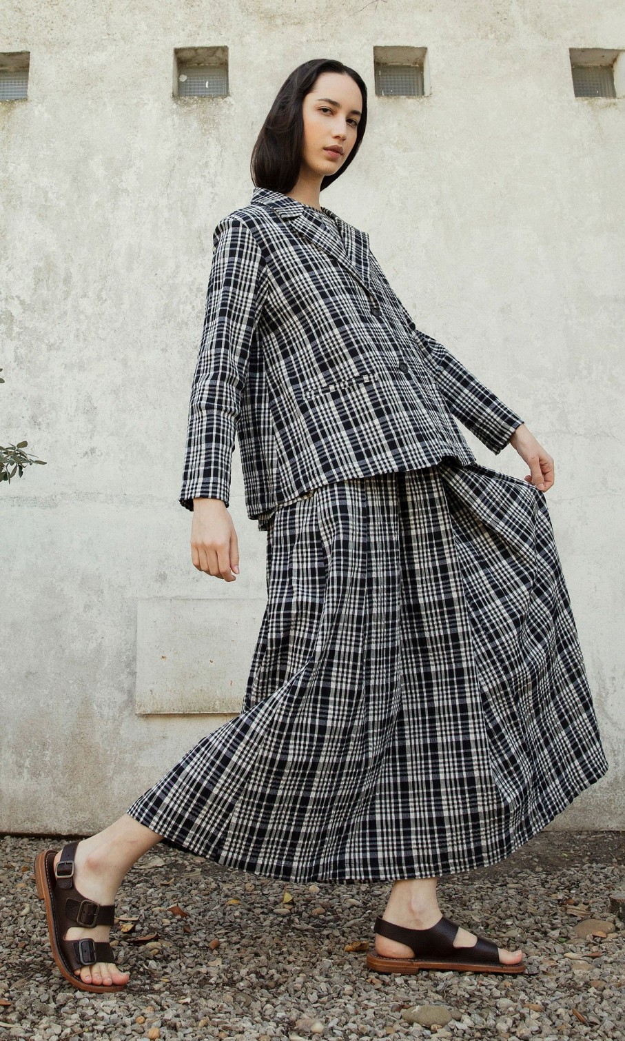 Fashion Neirami | Plaid Check Skirt