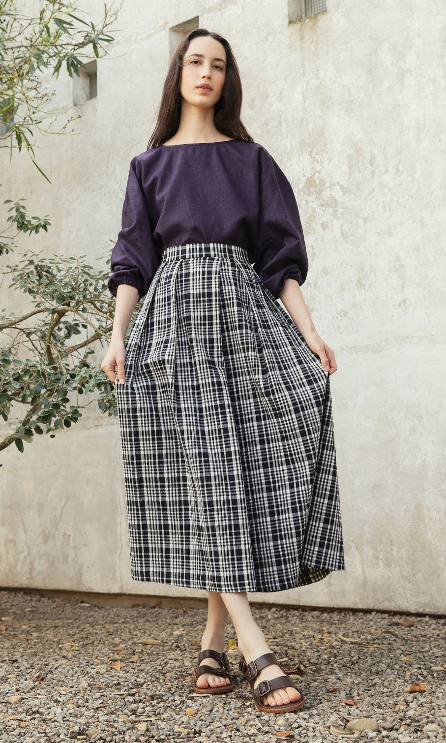 Fashion Neirami | Plaid Check Skirt